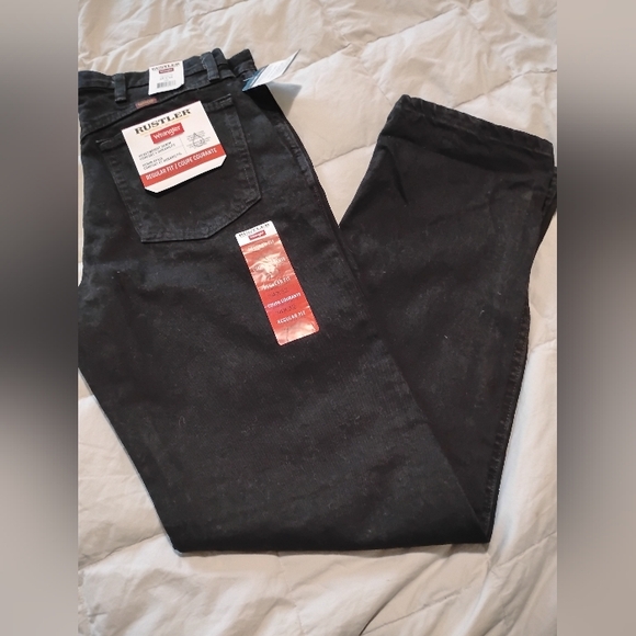 Rustler Dark Denim Pants - Picture 12 of 16